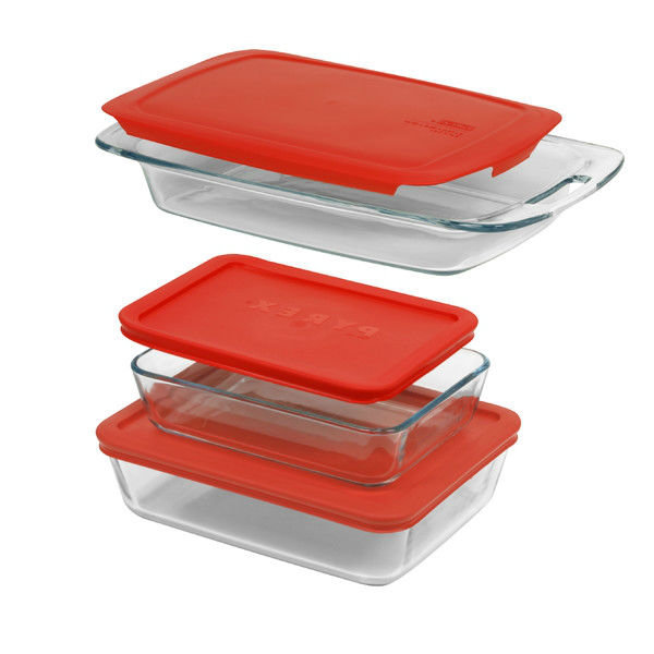 F4 Glass Bakeware 5 Container Food Storage Set Wayfair